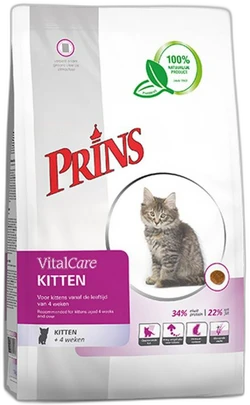 Prins VitalCare Kitten - Kattenvoer - Gevogelte - 10 kg